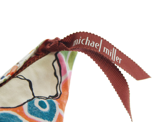 クッションカバー 45×45cm マイケルミラー（michael miller）花柄 ガーデンカーペット