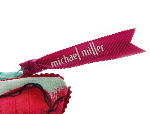 141001michael miller(マイケルミラー）クッションカバーポピースノー